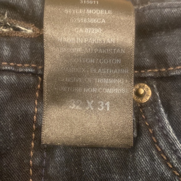 Urban Star blue denim five pocket riveted jeans, Cotton/spandex blend. 32x31” - Picture 2 of 5